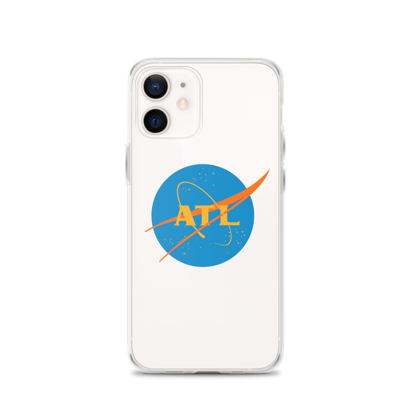 ATL NASA Meatball Logo Clear Case for iPhone®