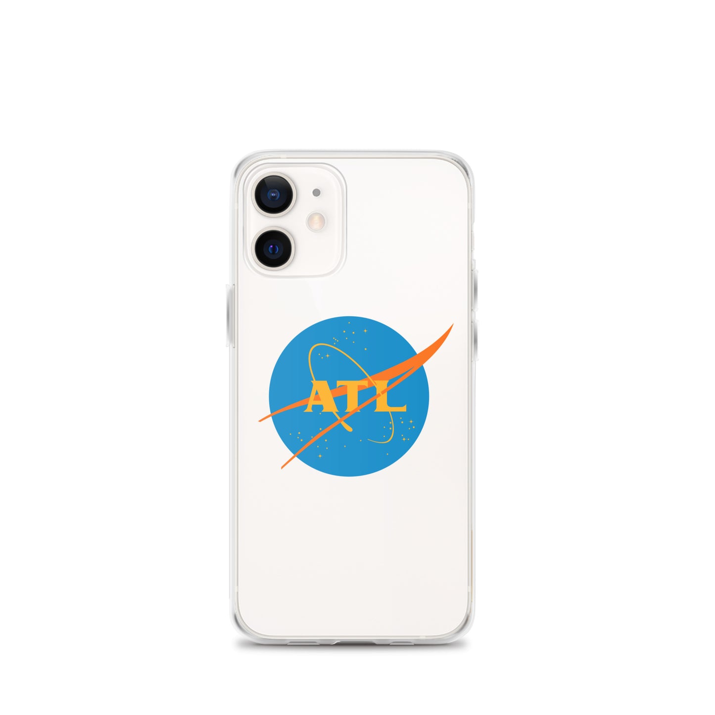 ATL NASA Meatball Logo Clear Case for iPhone®