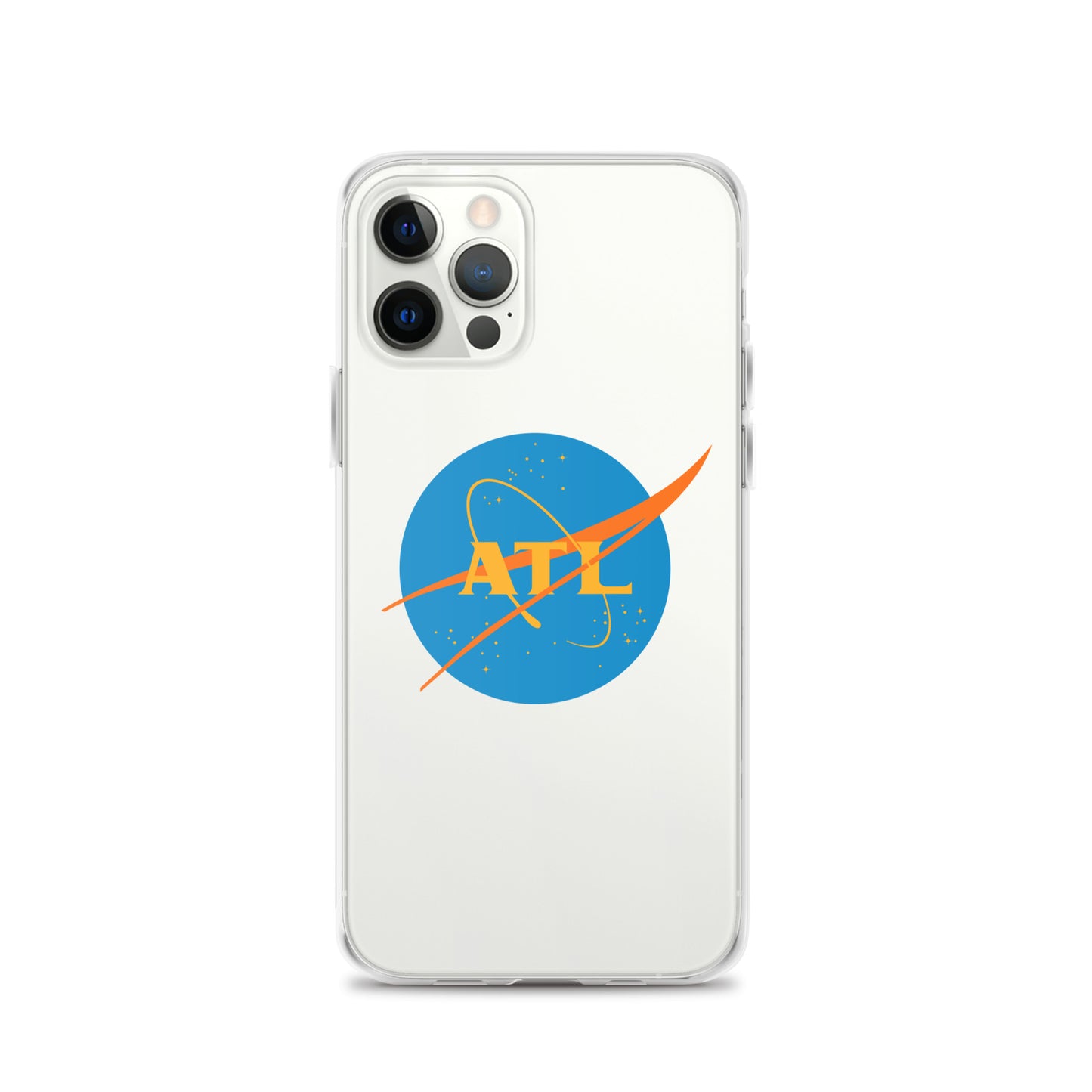 ATL NASA Meatball Logo Clear Case for iPhone®