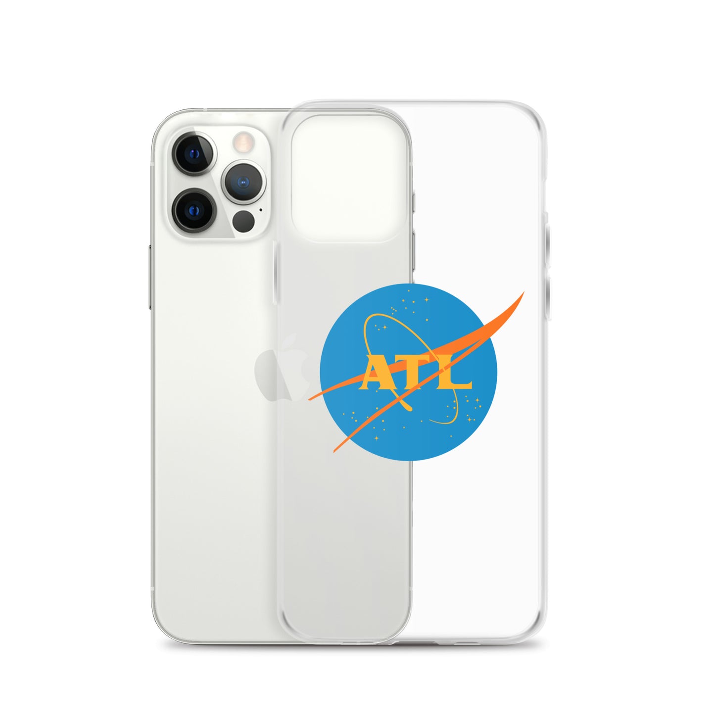 ATL NASA Meatball Logo Clear Case for iPhone®