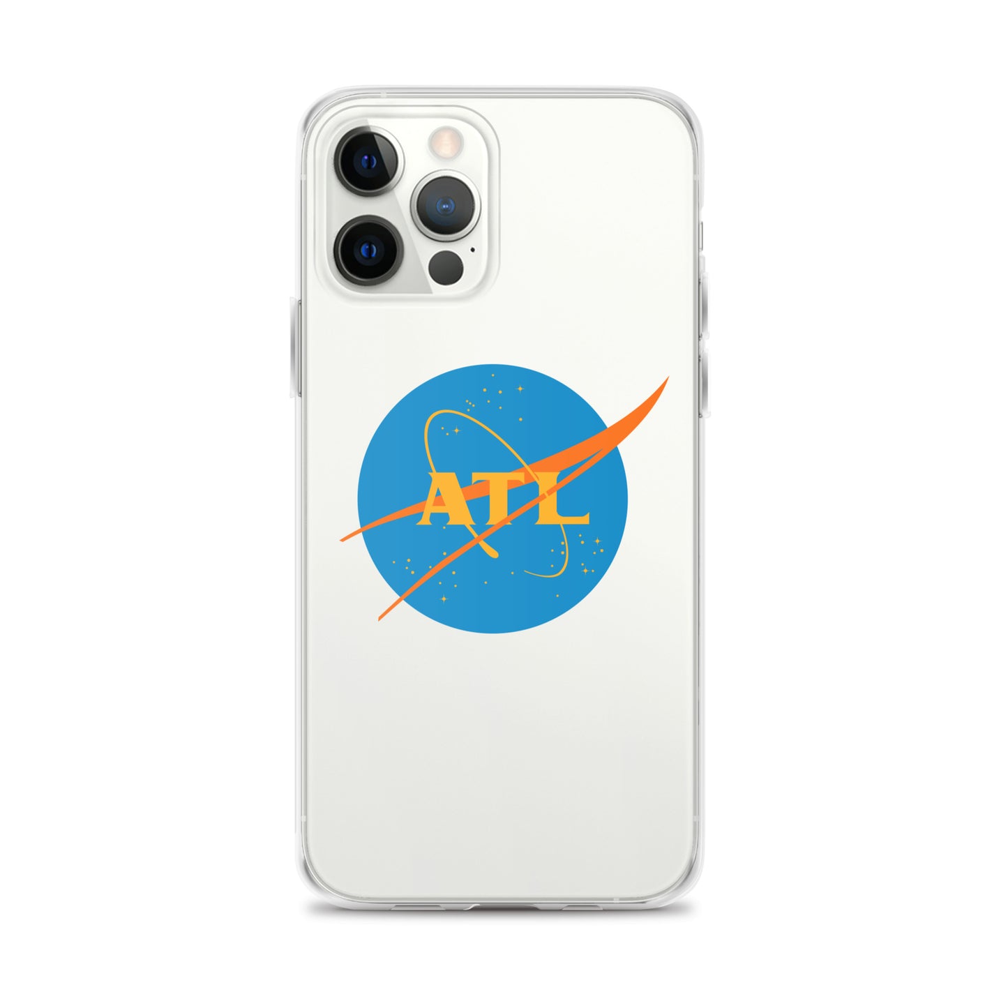 ATL NASA Meatball Logo Clear Case for iPhone®