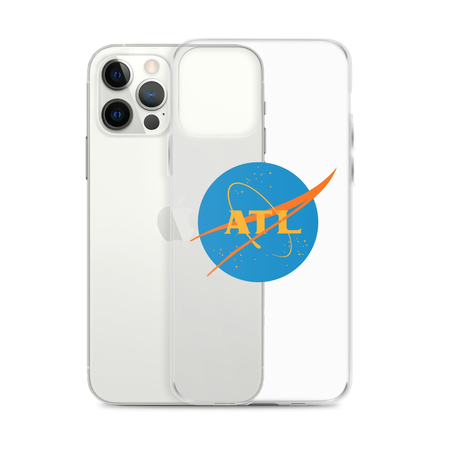 ATL NASA Meatball Logo Clear Case for iPhone®