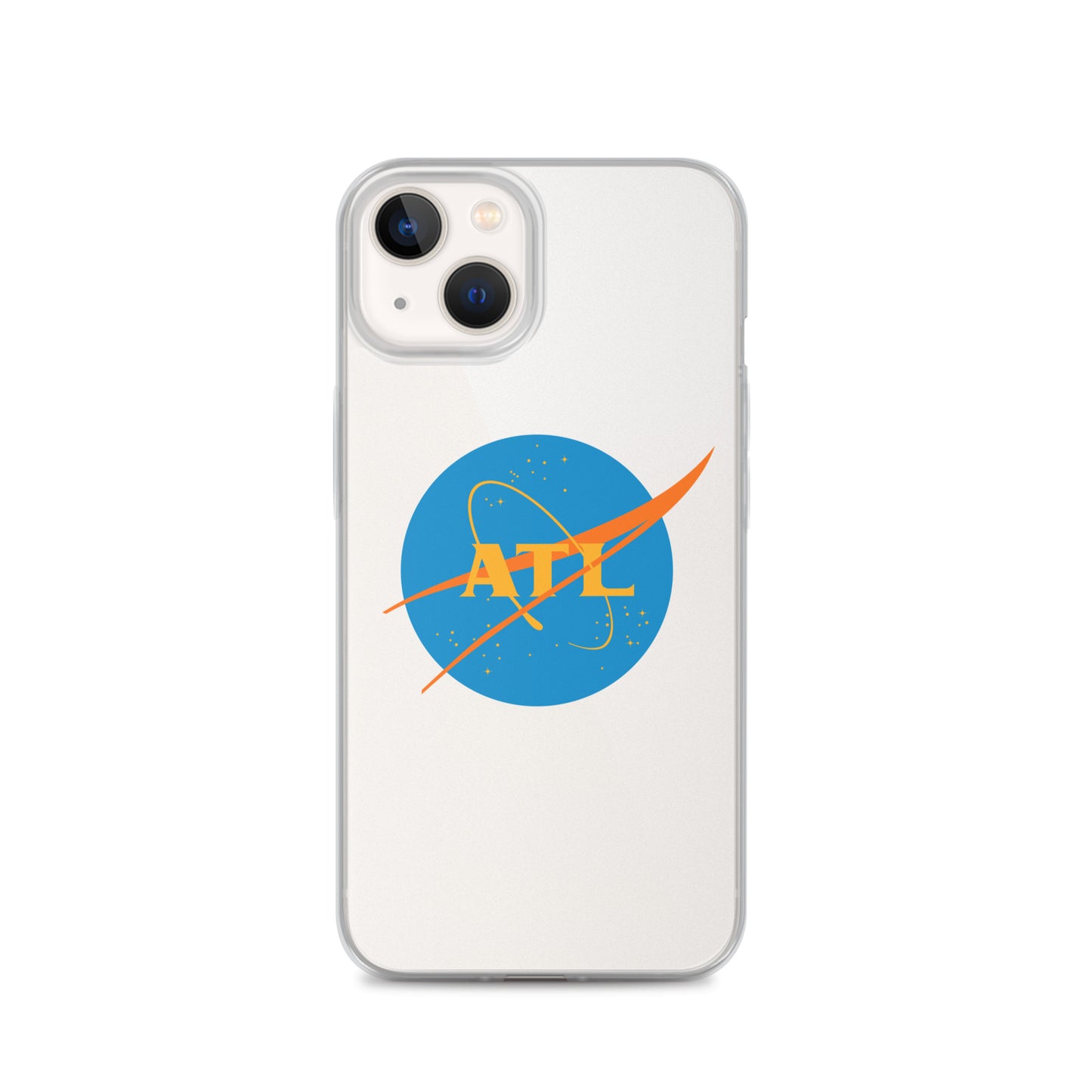 ATL NASA Meatball Logo Clear Case for iPhone®