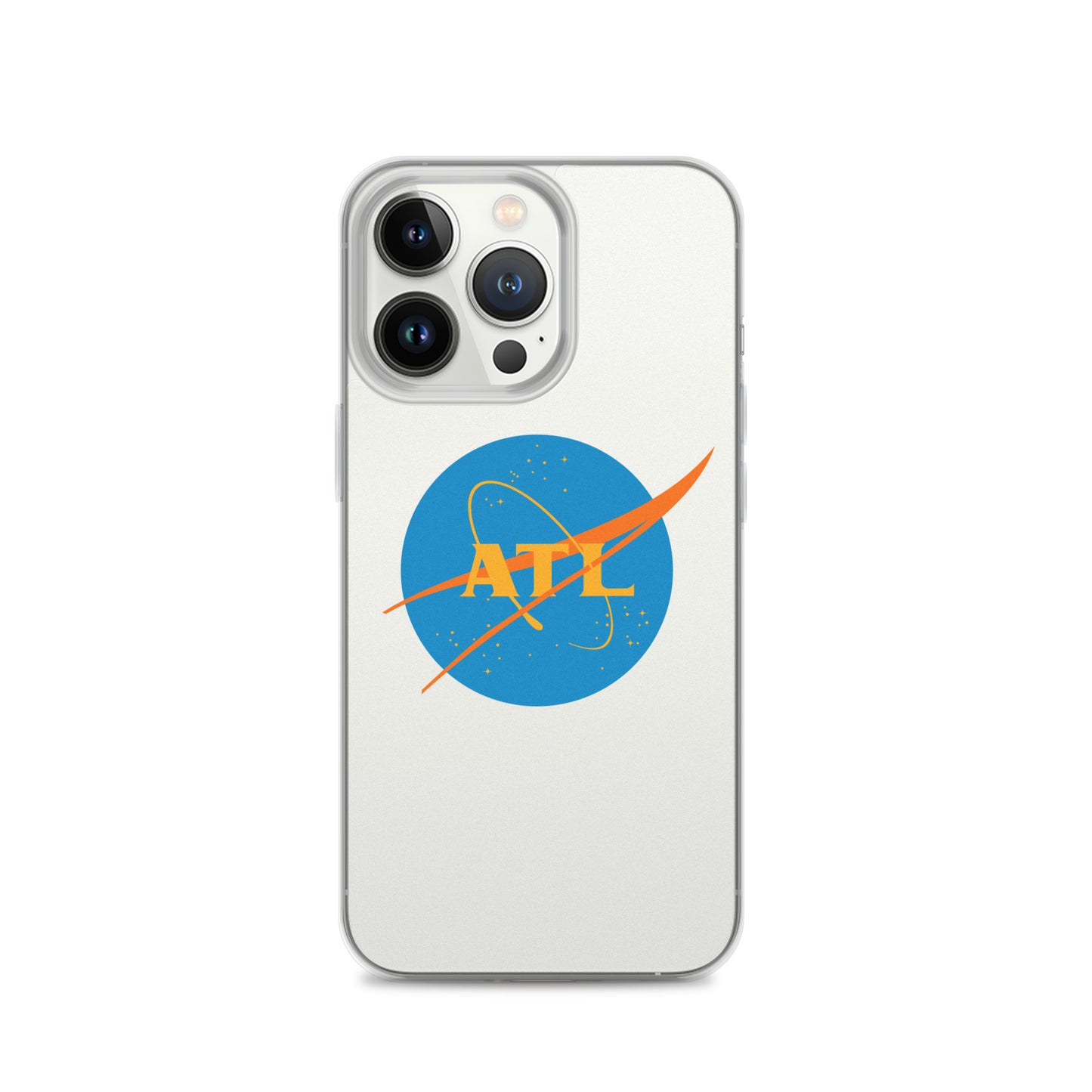 ATL NASA Meatball Logo Clear Case for iPhone®