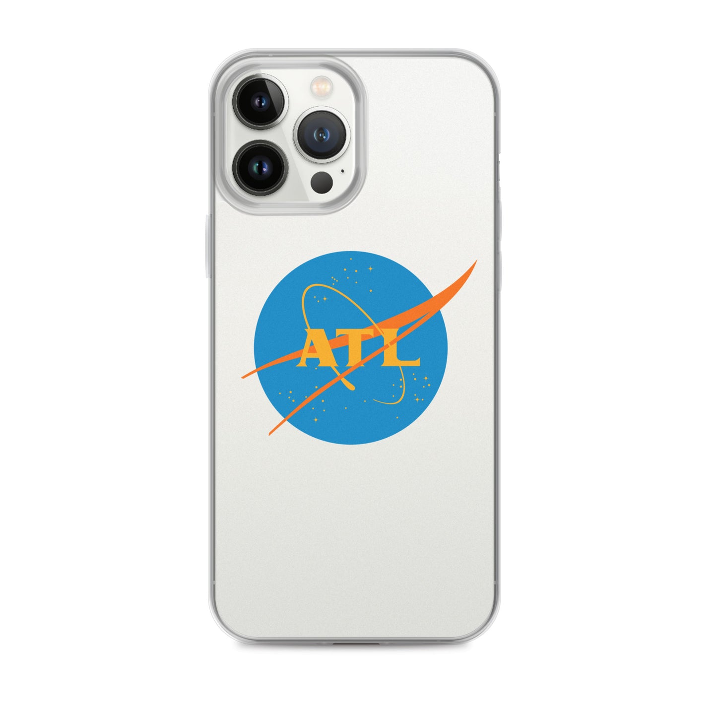 ATL NASA Meatball Logo Clear Case for iPhone®