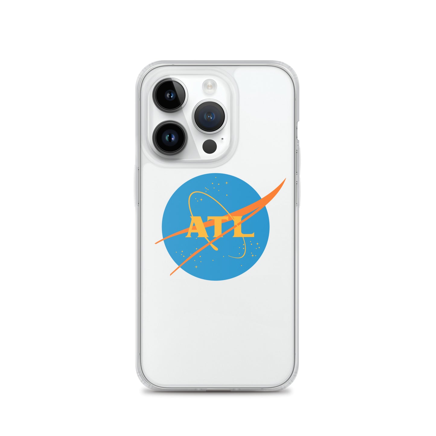 ATL NASA Meatball Logo Clear Case for iPhone®