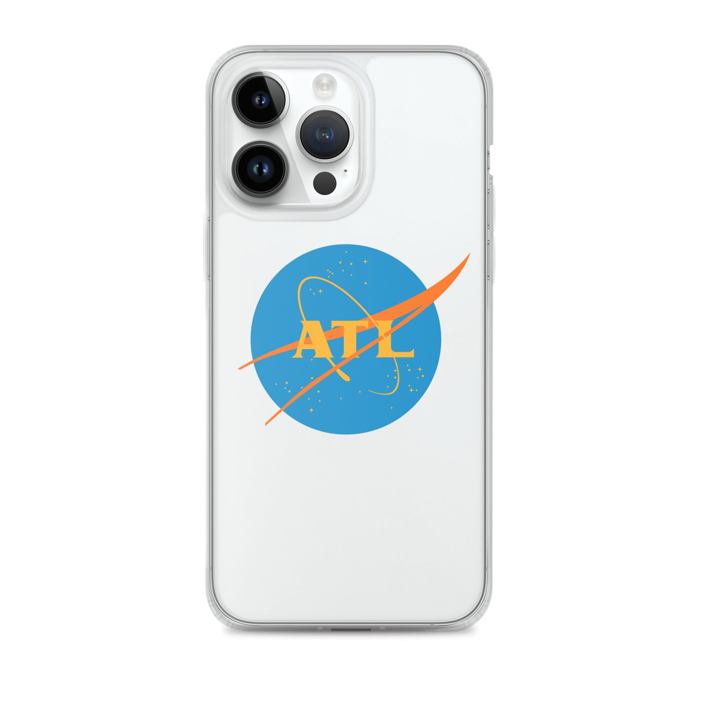 ATL NASA Meatball Logo Clear Case for iPhone®