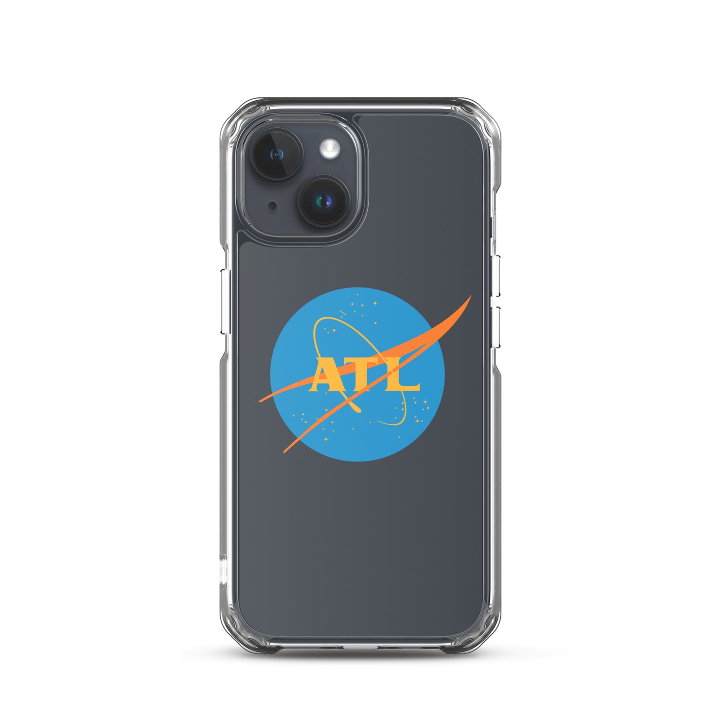 ATL NASA Meatball Logo Clear Case for iPhone®