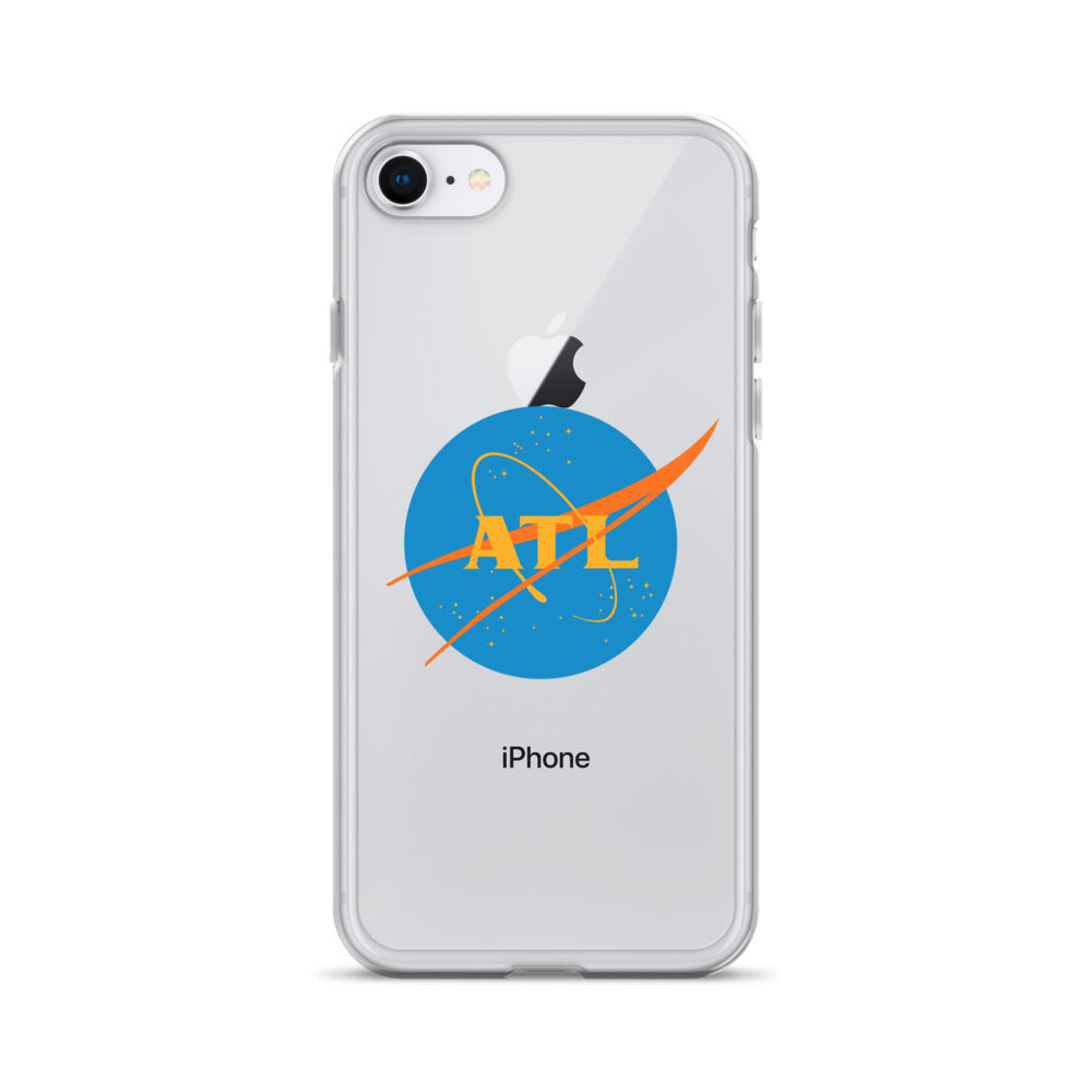 ATL NASA Meatball Logo Clear Case for iPhone®