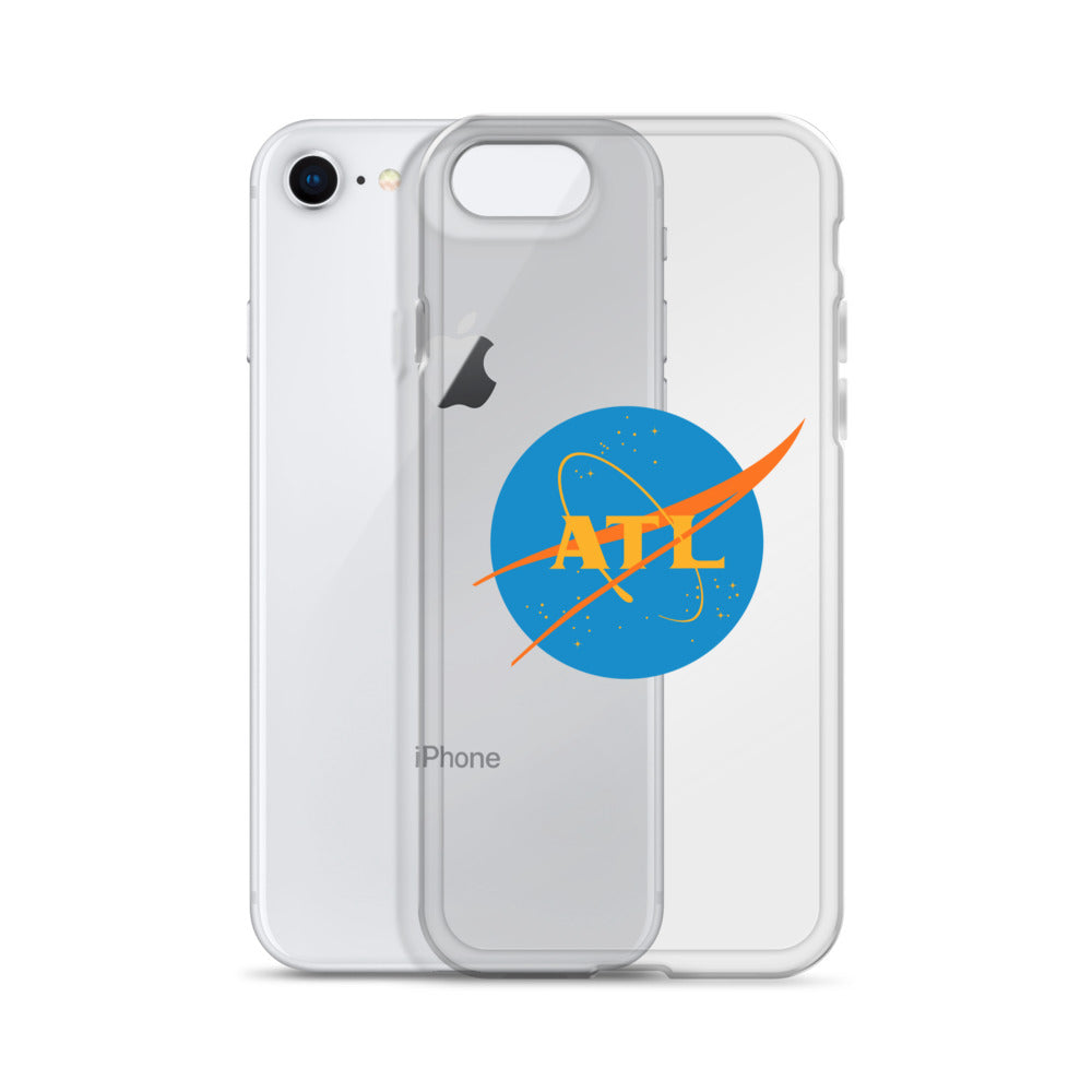 ATL NASA Meatball Logo Clear Case for iPhone®