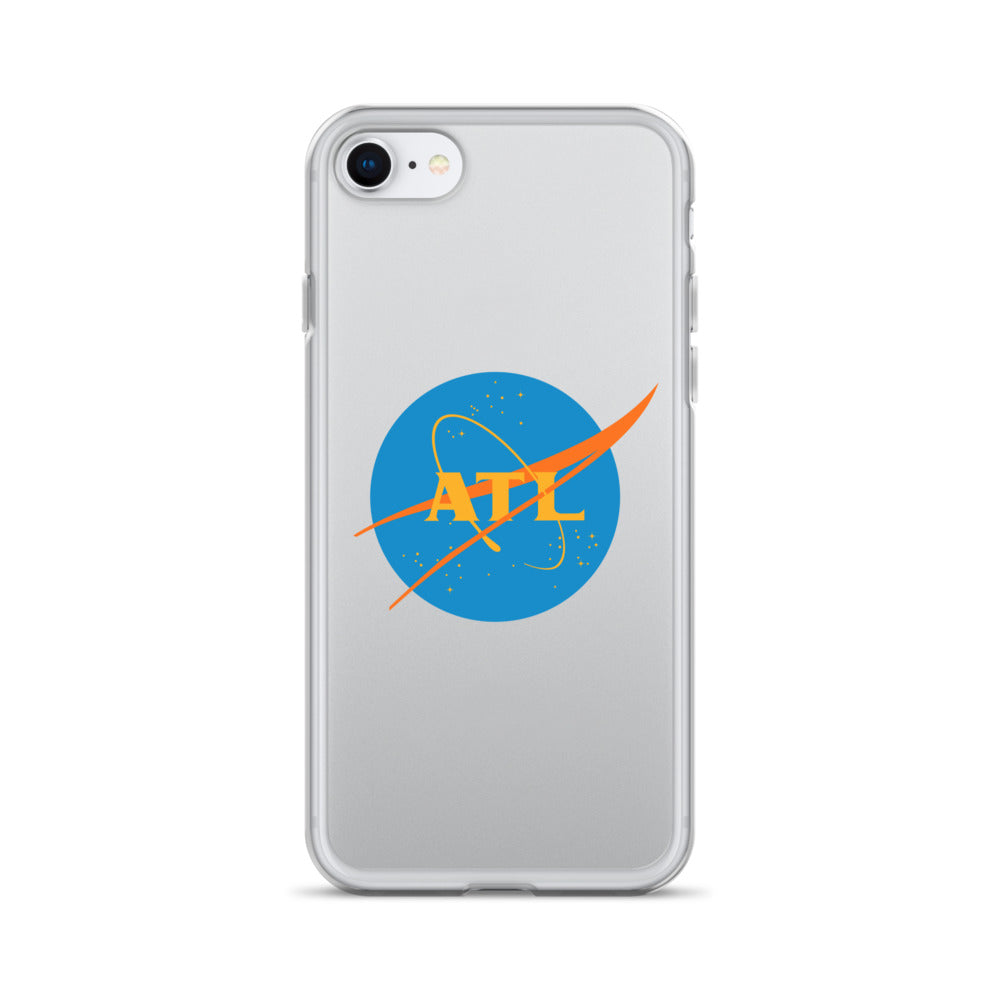 ATL NASA Meatball Logo Clear Case for iPhone®