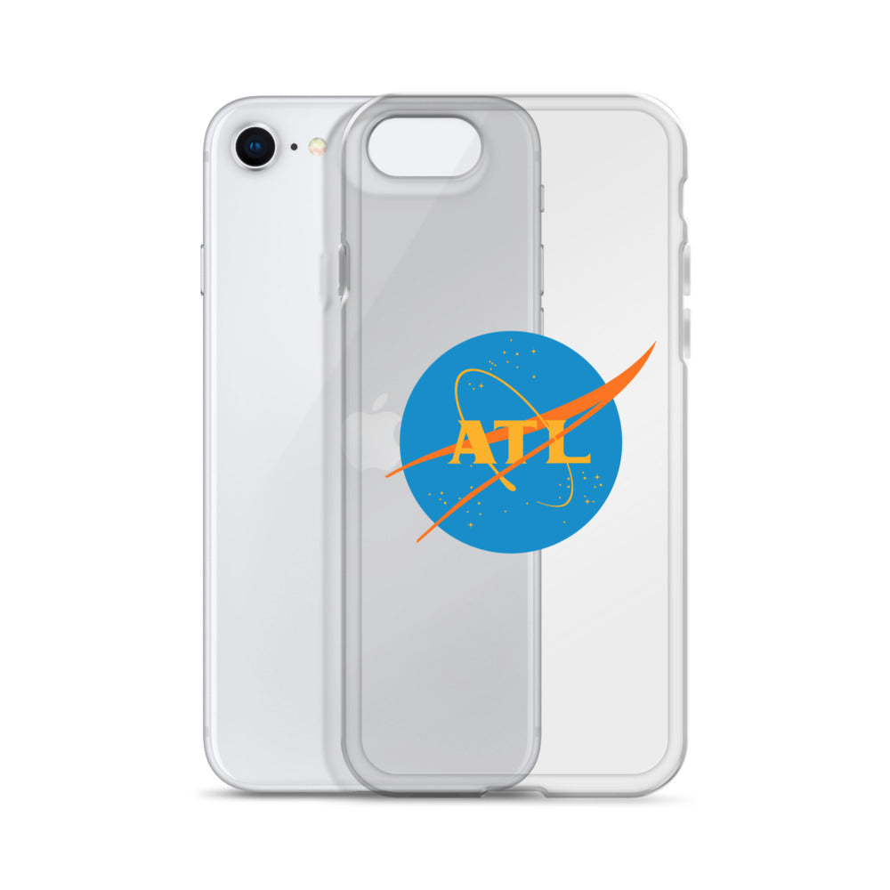 ATL NASA Meatball Logo Clear Case for iPhone®