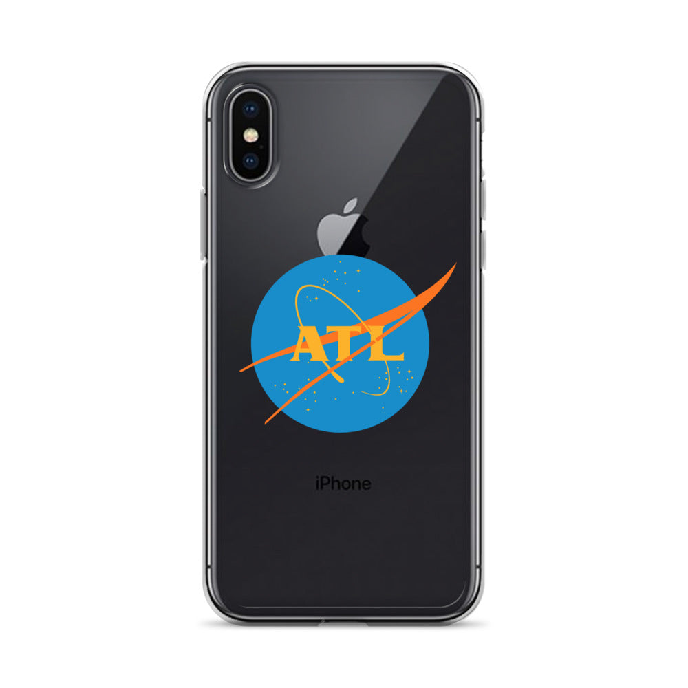 ATL NASA Meatball Logo Clear Case for iPhone®