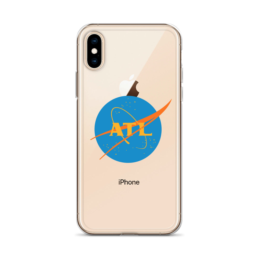 ATL NASA Meatball Logo Clear Case for iPhone®