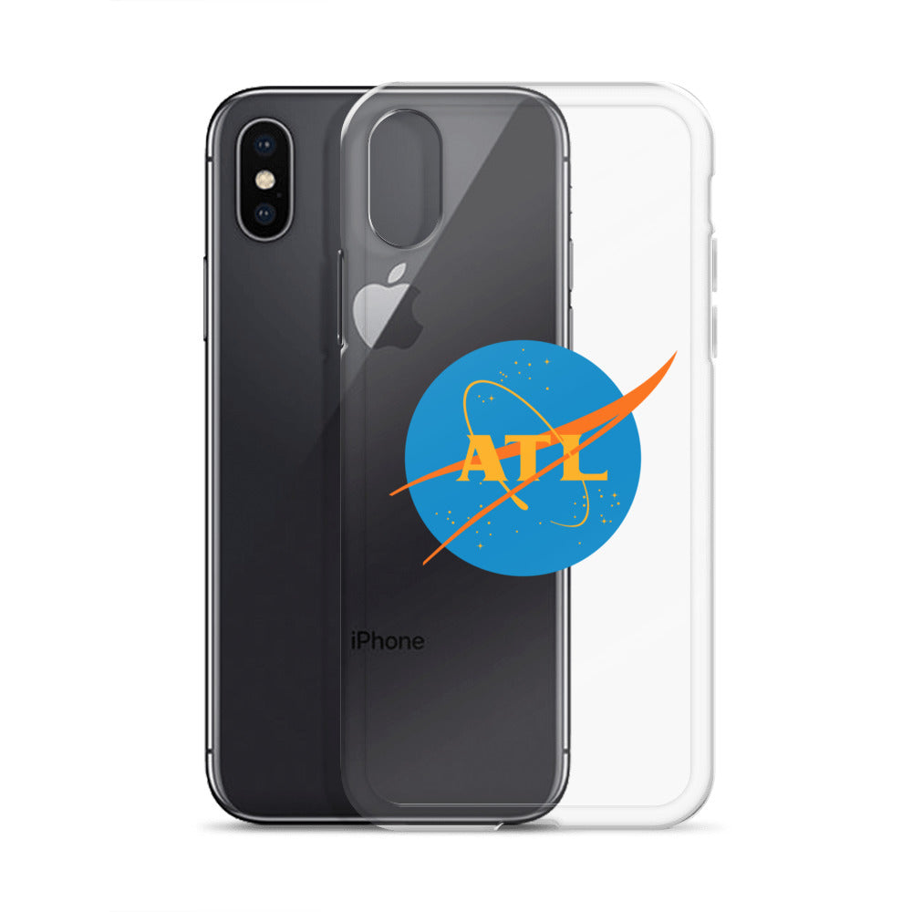 ATL NASA Meatball Logo Clear Case for iPhone®