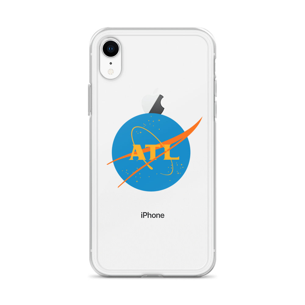 ATL NASA Meatball Logo Clear Case for iPhone®