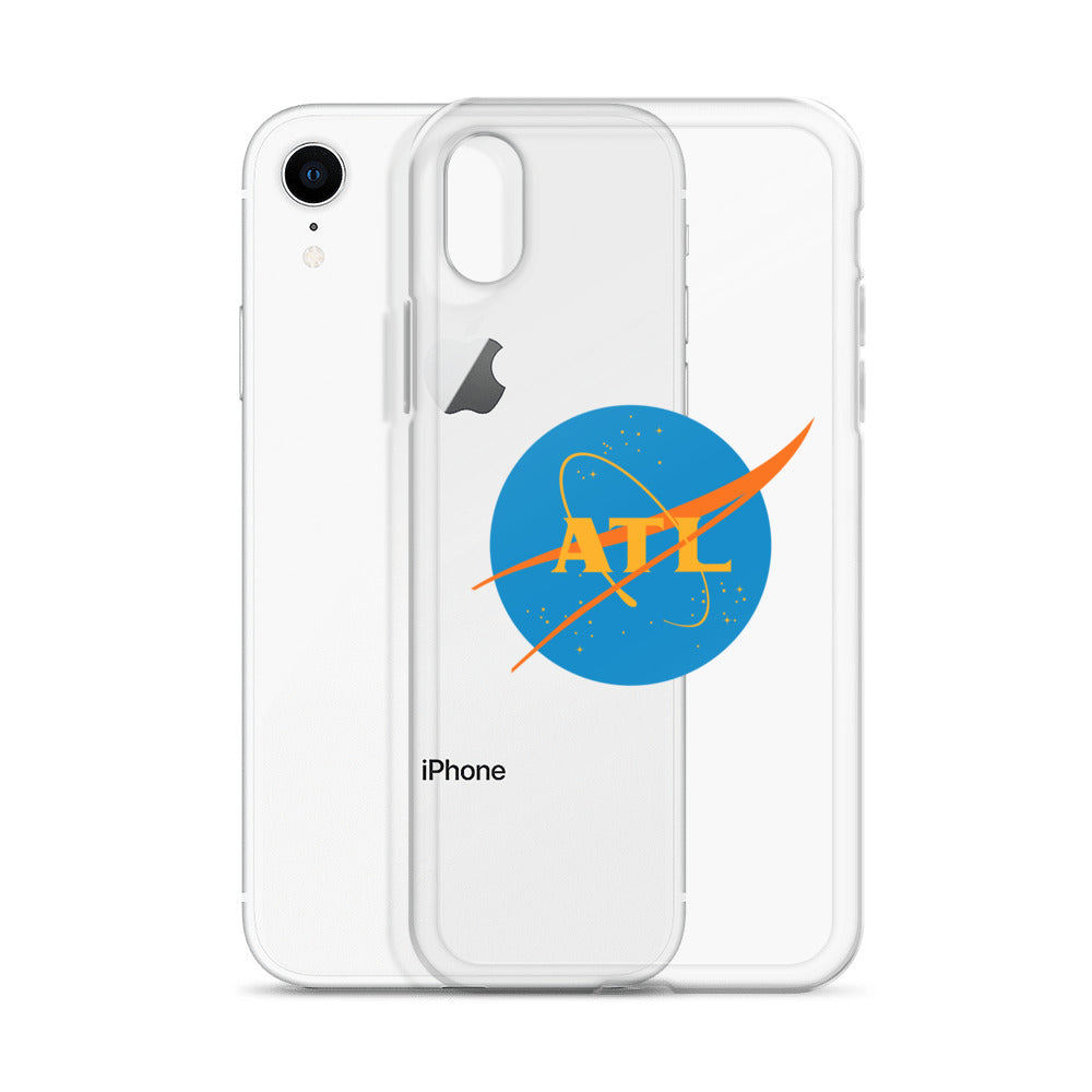 ATL NASA Meatball Logo Clear Case for iPhone®