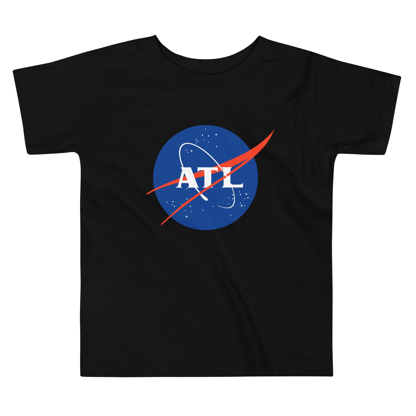 ATL NASA Meatball Logo Toddler Short Sleeve T-Shirt