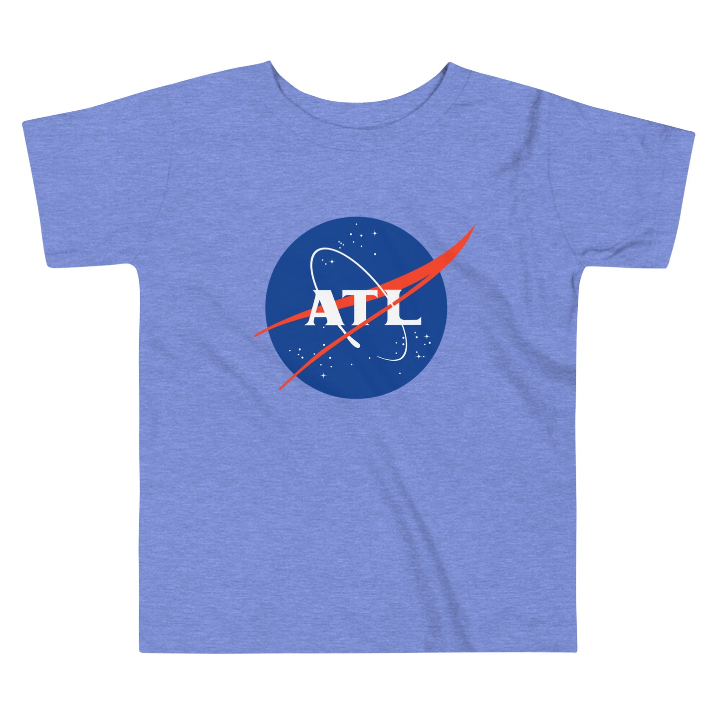 ATL NASA Meatball Logo Toddler Short Sleeve T-Shirt