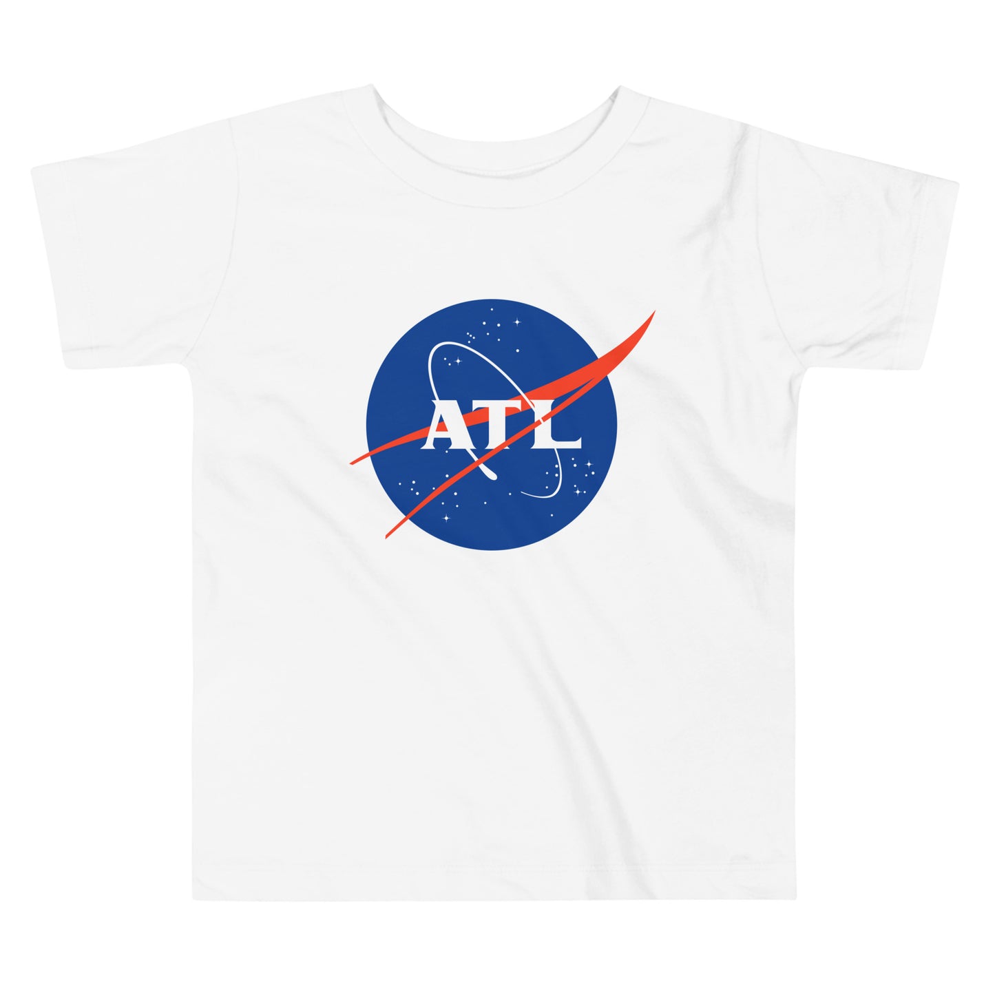 ATL NASA Meatball Logo Toddler Short Sleeve T-Shirt